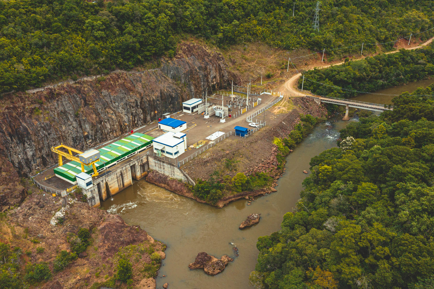 Usina Hidrelétrica Moinho na Região Sul do Brasil 