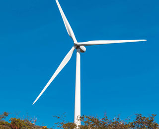 Aerogerador do Parque Eólico Brotas de Macaúbas, Bahia, Brasil. Crédito: Statkraft Brasil / José Somensi Fotografia