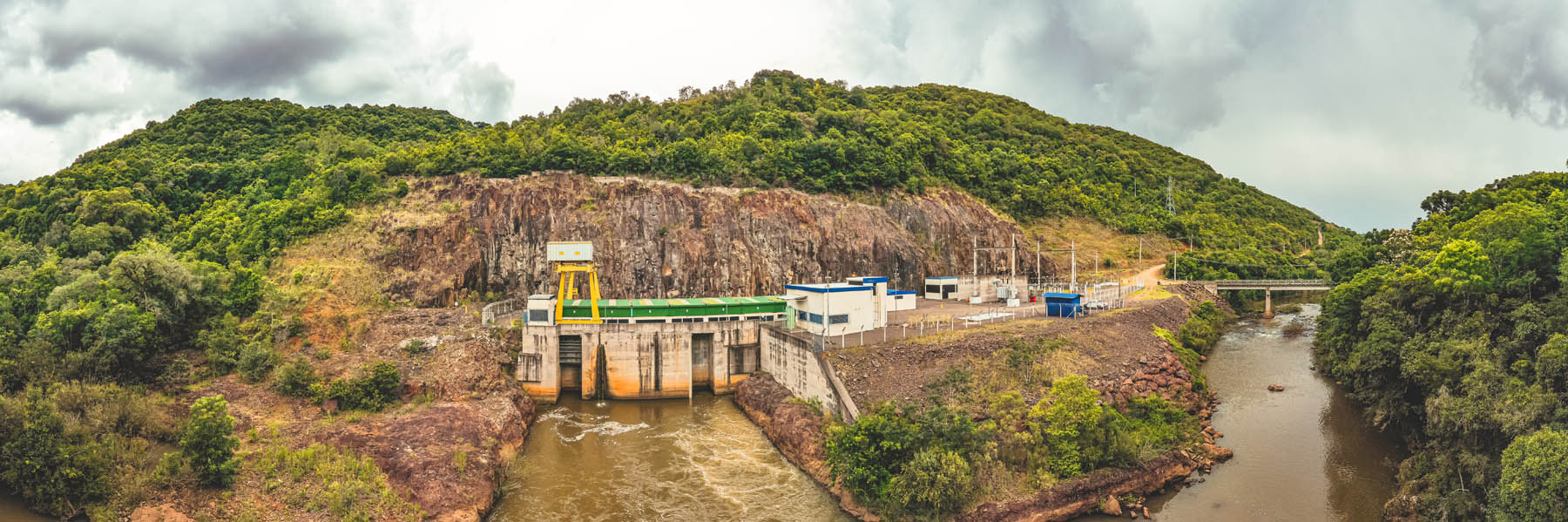 Hidrelétrica Moinho na Região Sul do Brasil 